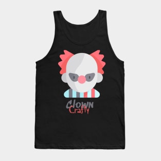 Crafty Clown design Fresh and Unique Tank Top